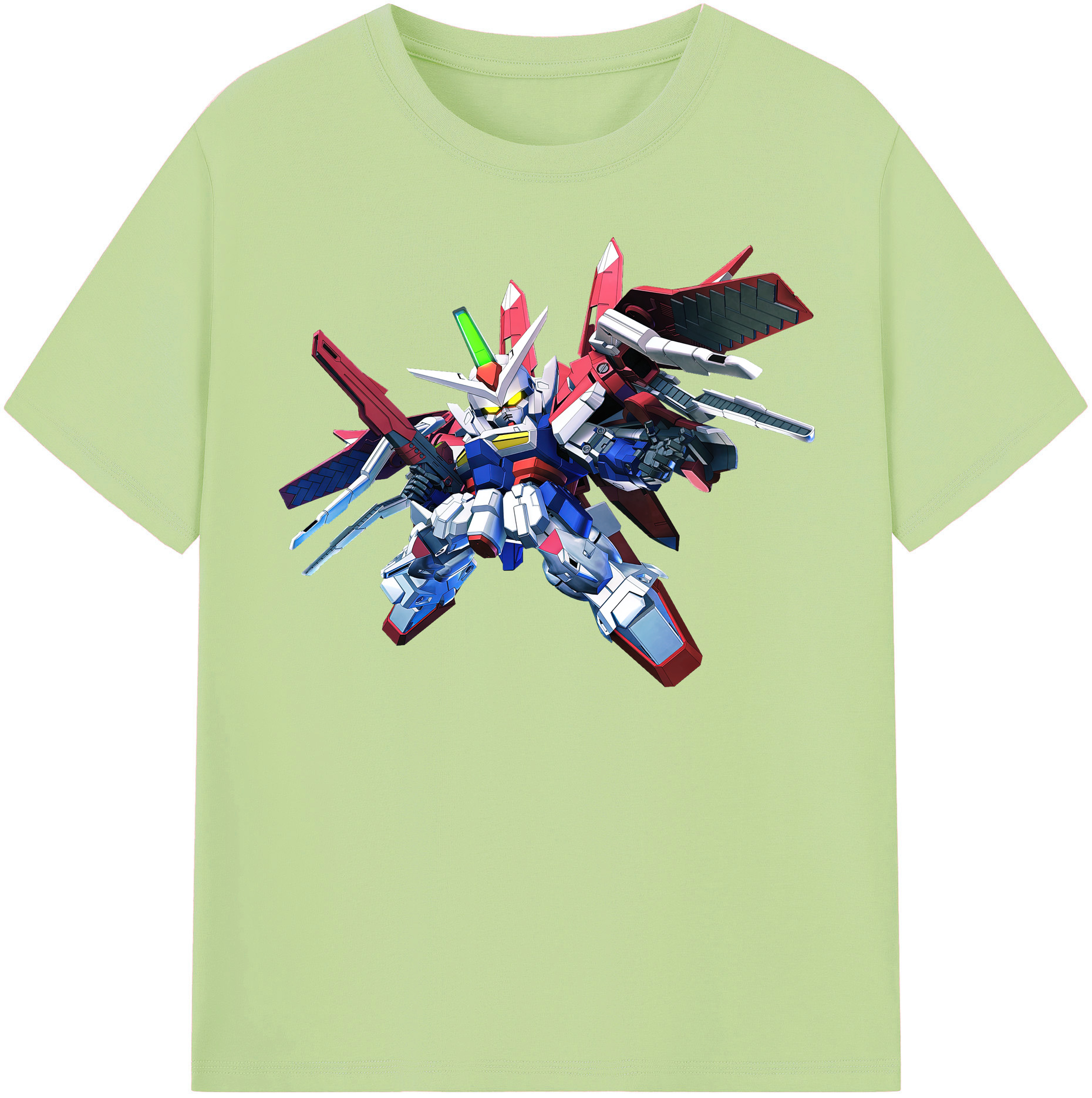 （画像用） 機動戦士ガンダム Mobile Suit Gundam 綿100％半袖Tシャツ（フロントプリント）